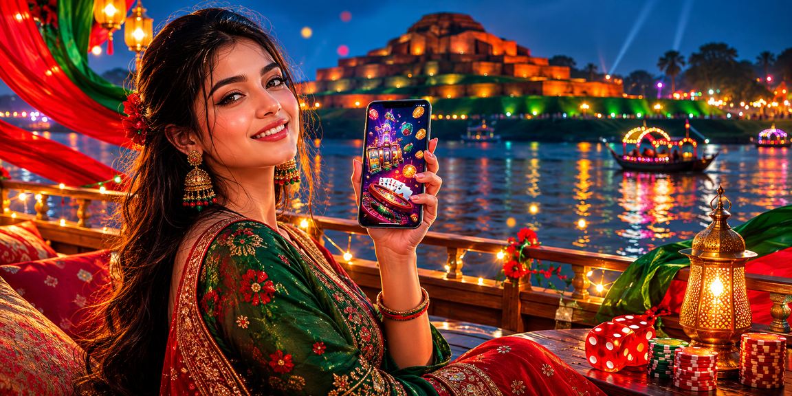 বাংলাদেশি ব্যবহারকারী মোবাইলে ক্যাসিনো গেম খেলছেন লাল-সবুজ পরিবেশে