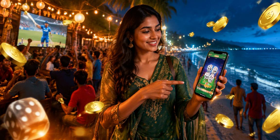 সেন্ট মার্টিনের নাইট মার্কেটে ক্রিকেট বেটিং উপভোগ করছেন একজন সদস্য