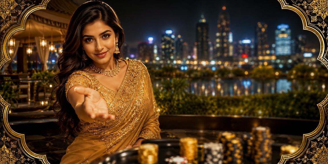 সিলেটে বিনোদন ক্যাসিনো উপভোগ করছেন একজন বাংলাদেশি মহিলা শাড়িতে